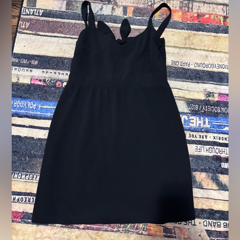 Sezane Black Mini Dress 40